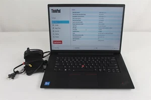 Lenovo ThinkPad P1 Gen4 16" WQXGA 2.5GHz i7-11850H 32GB RAM 512GB NVMe RTX A2000 - Picture 1 of 11