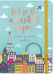 Rachel Ellen Sectioned Travel Planner and Journal - Great gap year Gift Idea - Picture 1 of 3