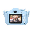 (blue)kids Camera Dual Camera 2.0in Ips Screen 1080p Video Camera Toy W/32g Nu