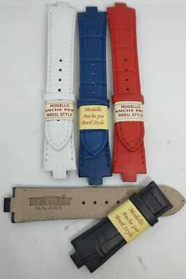 CINTURINO COMPATIBILE BREIL STYLE LADY STAMPA ALLIGATORE CON INSERTO PLASTICA