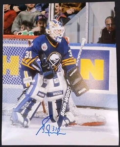 GRANT FUHR SIGNED AUTOGRAPHED BUFFALO SABRES 8X10 PHOTO EDMONTON OILERS HOF - Picture 1 of 1