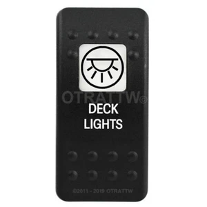 OTRATTW Carling Technologies Contura II Rocker only, DECK LIGHTS, WHITE LENS - Picture 1 of 2