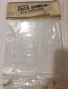 Inland/Gladstar Nuevo Stock Antiguo 10 X 8 1/2. Protector facial. Plástico nuevo envío gratuito.¡! - Imagen 1 de 23