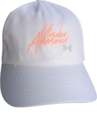 Gorra Under Armour UA Sparkle blanca 1352770-105 nueva para niñas Foto 1 de 3