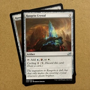 MTG ~ 2x Raugrin Crystal ~ IKO Ikoria: Lair of Behemoths ~ 238 ~ English ~ NM - Picture 1 of 7