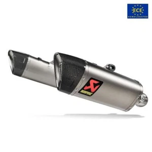 Akrapovic exhausts approved titanium slip-on Ducati Hypermotard 698 Mono 2024 - Picture 1 of 7