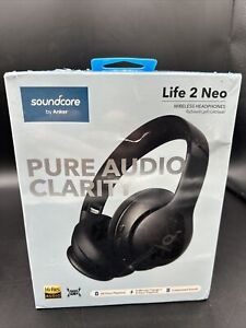 Soundcore by Anker Life 2 Neo Bluetooth Bass Up Over-Ear Headphones 60-Hour -OB
