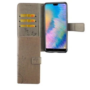 Etui na Huawei P20 Ochrona Komórka Case Cover Pokrowiec Portfel Etui Etui na telefon Nowe - Zdjęcie 1 z 3