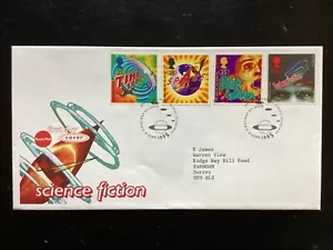 GB 1995 Science Fiction FDC Royal Mail, Philatelic Bureau special pmk (K551#2) - Picture 1 of 1
