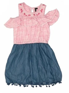 Joe's Girls Tank Top Dress Pink Mirage - Picture 1 of 2