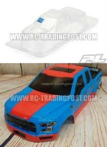 Ford F-150 Raptor 2017 carrocería de radiocontrol transparente 1/10 (WB 10" 254 mm) (estampida, granito, Volc) - Imagen 1 de 1