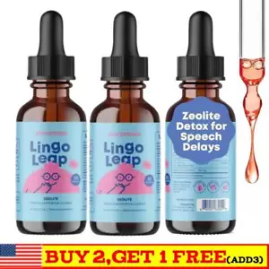 Lingo Leap Children's Drops - Zeolite Detox for Speech Delays Therapy - 1oz HOT - Picture 1 of 10
