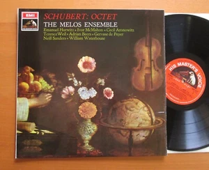ASD 2417 ED1 Schubert Octet The Melos Ensemble NEAR MINT 1st S/C EMI Stereo LP - Picture 1 of 5