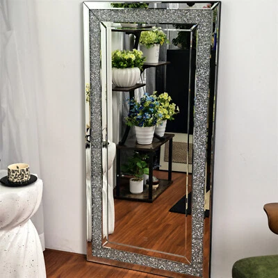 RGB Ganzkörperspiegel 120x60cm Groß Standspiegel Wandspiegel für Wohn-, Schlaf - Bild 1 von 4