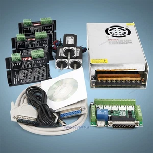 CNC Kit 3 Axis Nema11 13oz-in Stepper Motor 24V PSU For Mill/Router/Engraving - Picture 1 of 12