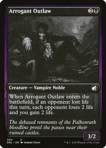 [MTG] Arrogant Outlaw (084) (DBL) casi nuevo - Imagen 1 de 1