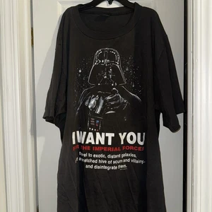 Rare Vintage 1996 Star Wars Darth Vader I Want You Single Stitch T-shirt 3XL - Picture 1 of 6