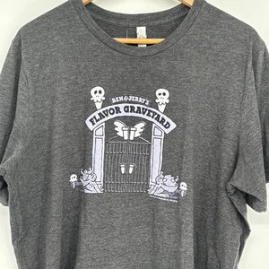 Ben And Jerry’s Flavor Graveyard Retired Flavors grau doppelseitiges Shirt XL - Bild 1 von 6