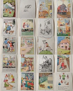 Vintage 1940s Children’s Storybook Pages – Original Book Prints – Ephemera Craft - Picture 1 of 24