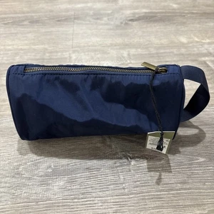 Borsa kit toilette da viaggio Goodfellow &amp; Co blu con zip diagonale da uomo - Foto 1 di 2