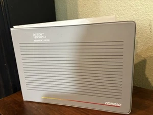 Vintage Compaq MS-DOS Version 3 Reference Guide - Picture 1 of 4
