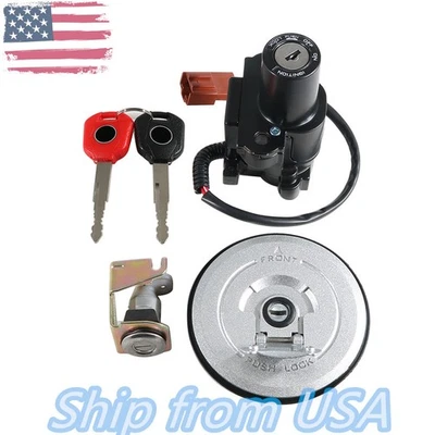For Honda Ignition Switch Fuel Gas Cap Lock Key  CBR500R CB500F CB500X 2013-2015 - Image 1 of 4