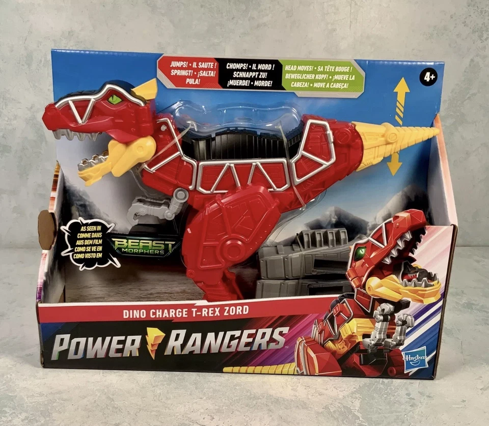 Power Rangers Beast Morphers Dino Charge T-Rex Zord Exclusive Action Figure - Image 1 of 4
