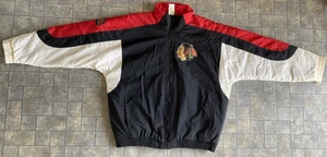 Apex One NHL Jacket Coat Men’s Large Chicago Blackhawks Full Zip - Picture 1 of 18