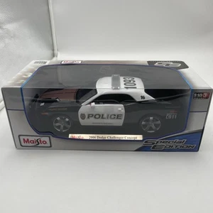 1/18 Maisto 2006 Dodge Challenger Concept Police Diecast, Brand-New - Picture 1 of 9