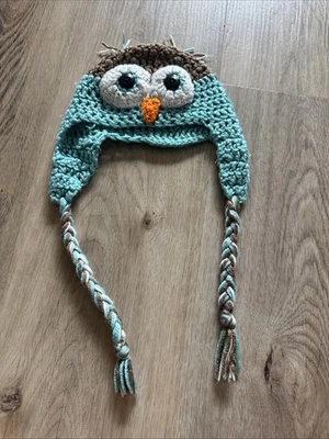 Sombrero de pájaro infantil de ganchillo - Imagen 1 de 4