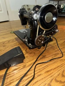 Restored Monster Kenmore Sewing Machine. Reduction Pulley. Leather Canvas. CR - Picture 1 of 15
