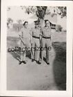WW2 India 3 British Army NCO's At Camp  Photo 2.25x1.75 inch Original