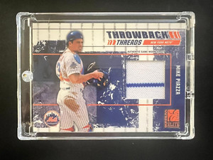 MIKE PIAZZA 2003 Donruss Elite Throwback Threads TT-22 Jersey Relic /250