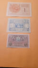 3 yugoslavia notes 1 dinar (au/unc) other 2 Unc