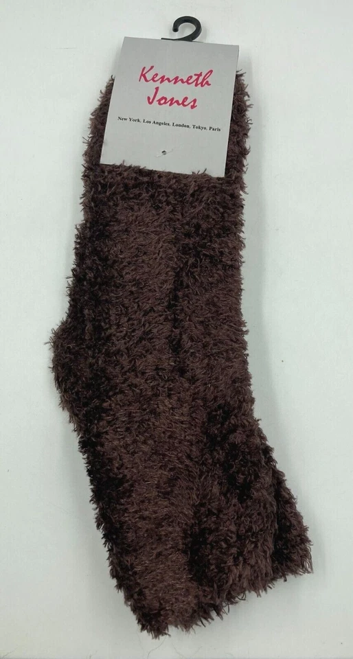 10 Assorted Pairs of Kenneth Jones Soft N Fuzzy Ladies Socks Size 9-11