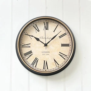 Wall Clock Retro Antique Style Vintage Kitchen Living Room Office Home Accessory - Picture 1 of 2