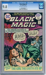 Cómics de 1974 de Black Magic 4 con clasificación CGC 9,8 casi nuevo/como nuevo DC - Imagen 1 de 2