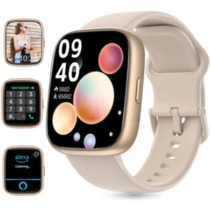 Vibeat Smart Watch for Men Women Alexa Built-in Ladies watch Smartwatch Fitness - Picture 1 of 18