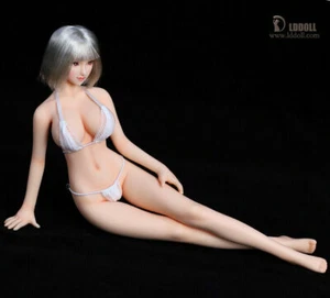 LDDOLL 27XL 1/6 Silicone Female Body Model Flexible Big Breast for 12" Figure - Picture 1 of 9