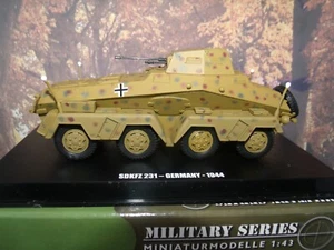 1:43 Schuco (Alemania) Militar SDKFZ 231 Alemania 1944 - Imagen 1 de 3