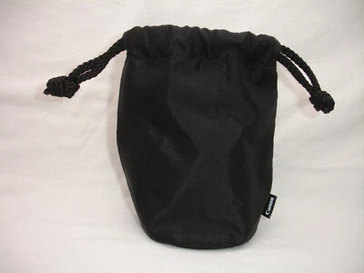 CANON  sof case / pouch  for lens 5" x 3 " Black - Image 1 of 4