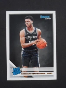 2019/20 Panini Donruss Rated Rookie Card 'Quinndary Weatherspoon' Spurs #243 - Picture 1 of 1