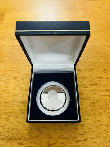 Bahrain Silver Proof Coin Arabic Gulf 1983 Issa Ben Salman Town Cover