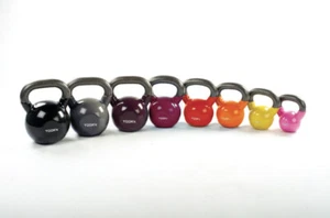 Toorx Kettlebell Vari Pesi Finitura in Vinile Peso in Ghisa Fitness Pesistica - Foto 1 di 12