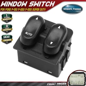 Interruptor de ventana eléctrica del conductor delantero para Ford F-150 F-250 1997-1998 F-550 Super Duty - Imagen 1 de 8