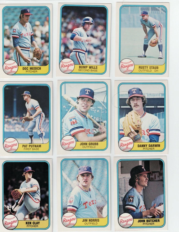 1981 FLEER Baseball Complete Your Set 501-660 + INSERTS - Image 1 of 1