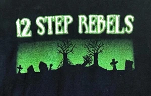12 Step Rebels T Shirt Psychobilly T Shirt Youth XL Med (10-12) Concert T Shirt - Picture 1 of 2