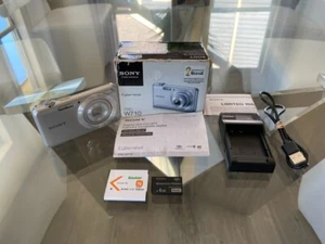 Sony Cyber-Shot DSC-W710 16.1MP 5X Zoom Digital Camera Bundle -Tested Working ✅ - Picture 1 of 9