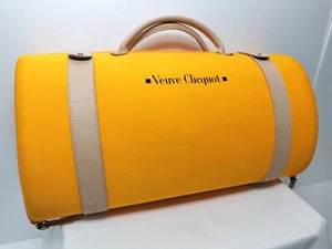 Bolso de Viajero Veuve Clicquot Elegante Estuche Champagne Estuche de Vino con 2 Copas - Imagen 1 de 14