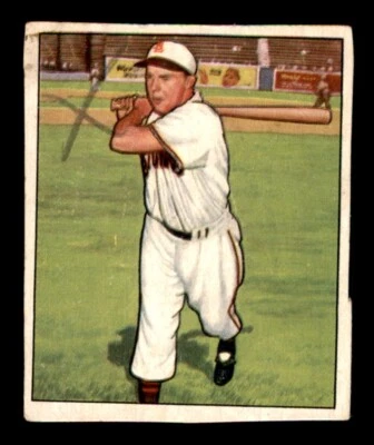 1950 Bowman Baseball #50 Dick Kokos GD *f1 (Trimmed) - Image 1 of 2